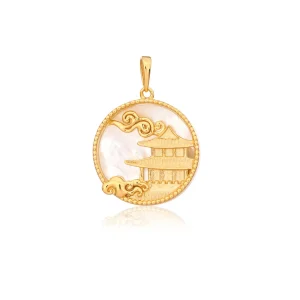 Charm Cung Trăng Huyền Bí - Vàng 18mm