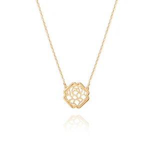 Dây chuyền thanh nhã nhà Đường – Vàng 14K