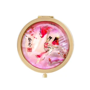 Gương bỏ túi Hoa Mai