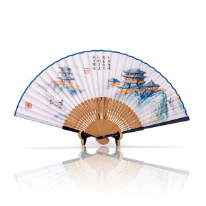 Quạt gấp Kỳ Quan Thiên Đường