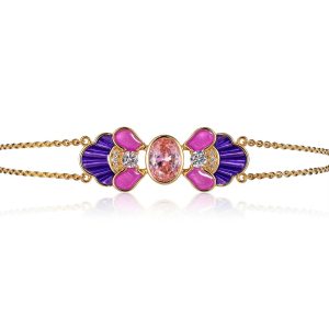 Lắc tay Y Phục Đường Triều – Màu Tím
